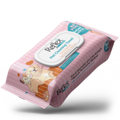 Lingettes Reflex pour Chien et Chat (Multi-Usage) 40pc