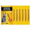 Barres de Collation Pour Chats (Saumon au Truite | Compy au Poulet et Foie) Barritas 10 pièces