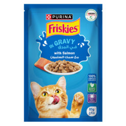 FRISKIES Pochon pour chats  Saumon en sauce 85 g