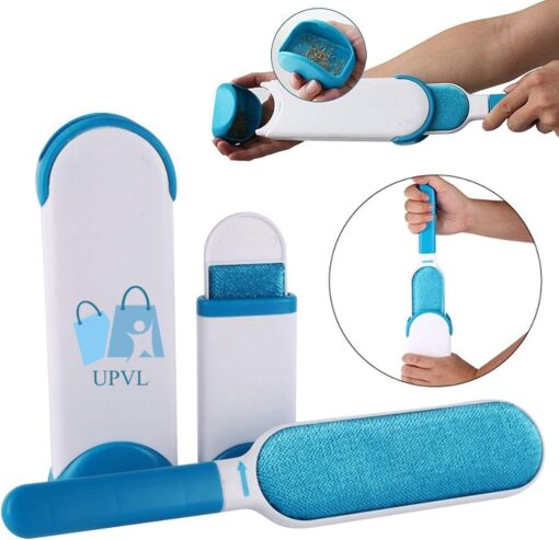 Brosse double face pour enlever les poils d’animaux – Image 3