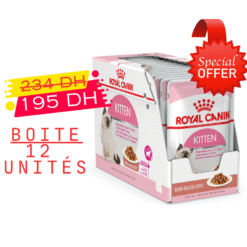 Royal Canin Kitten Sauce - Sachet fraîcheur pour chaton 85 G Boite De 12 Pochons Promo