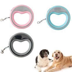 Laisse Retractable avec corde de 2,5m