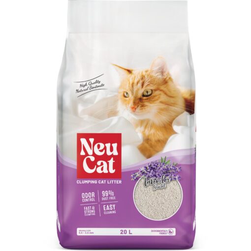 Litière agglomérante et absorbante Neu Cat Lavande (5L | 10L) – Image 2