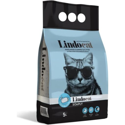 Litière agglomérante et absorbante LindoCat (5L | 10L)
