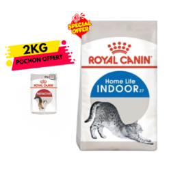 Royal Canin Indoor 2kg + Pochon 85g Gratuit