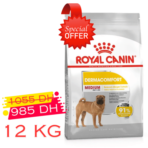 Royal Canin Medium Dermacomfort 12 Kg Promo