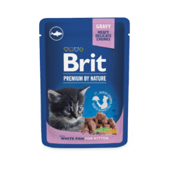 Brit Premium Pochon Poisson pour chaton 100g