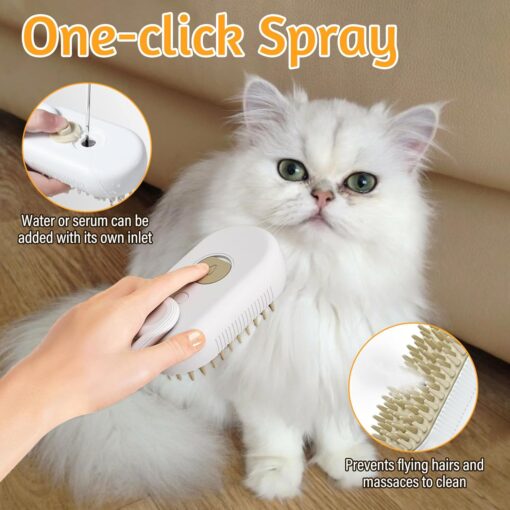 Brosse à Vapeur Electrique avec Poignet pour Chat et Chien – Image 2