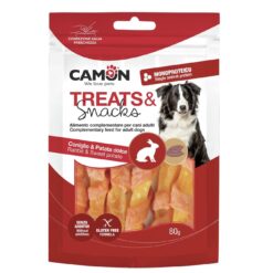 Camon Lanières de lapin et de patate douce 80g