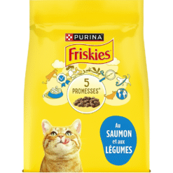 FRISKIES Croquettes Chat Adulte Saumon et Légumes 1,7Kg