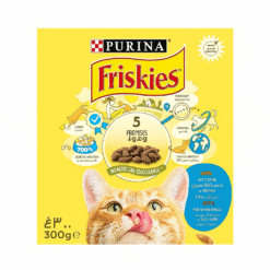 FRISKIES Croquettes Chat Adulte Saumon et Légumes 300g