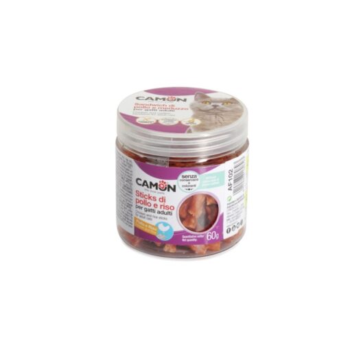 Camon Chicken and Rice sticks Chat Adulte
