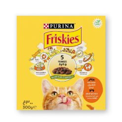 FRISKIES Croquettes Chat Adulte Poulet et Légumes 300g