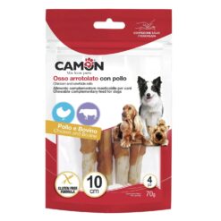 Camon Torsage au poulet et peau de vache 70g
