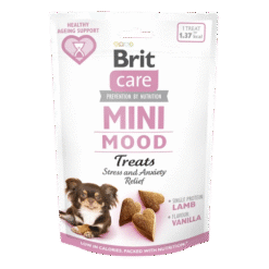 Brit Care Dog Treats Mini Mood Anti Stress et Anxiété 50g