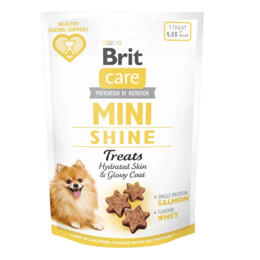 Brit Care Dog Treats Mini Shine Pelage Brillant 50g