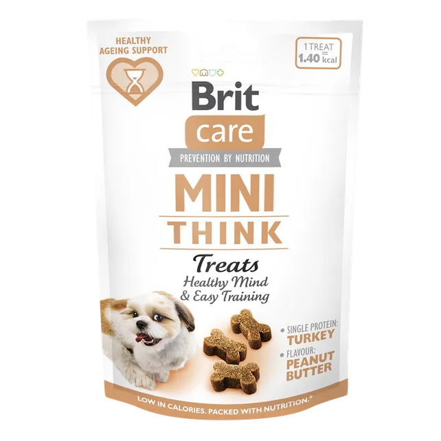 Brit Care Dog Treats Mini Think Perfomance Mentale 50g