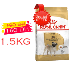 Royal Canin Carlin Adulte 1.5 Kg (Pug) Promo