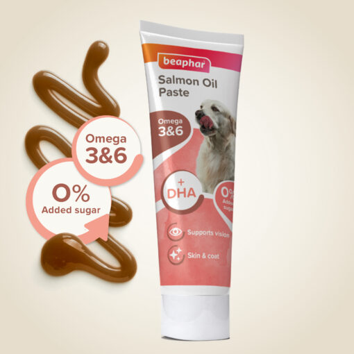 Pâte à l'huile de Saumon Pour Chien Beaphar 100g – Image 6