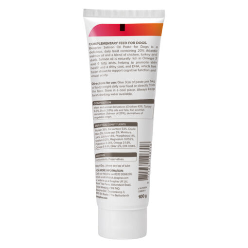 Pâte à l'huile de Saumon Pour Chien Beaphar 100g – Image 2