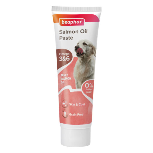 Pâte à l'huile de Saumon Pour Chien Beaphar 100g