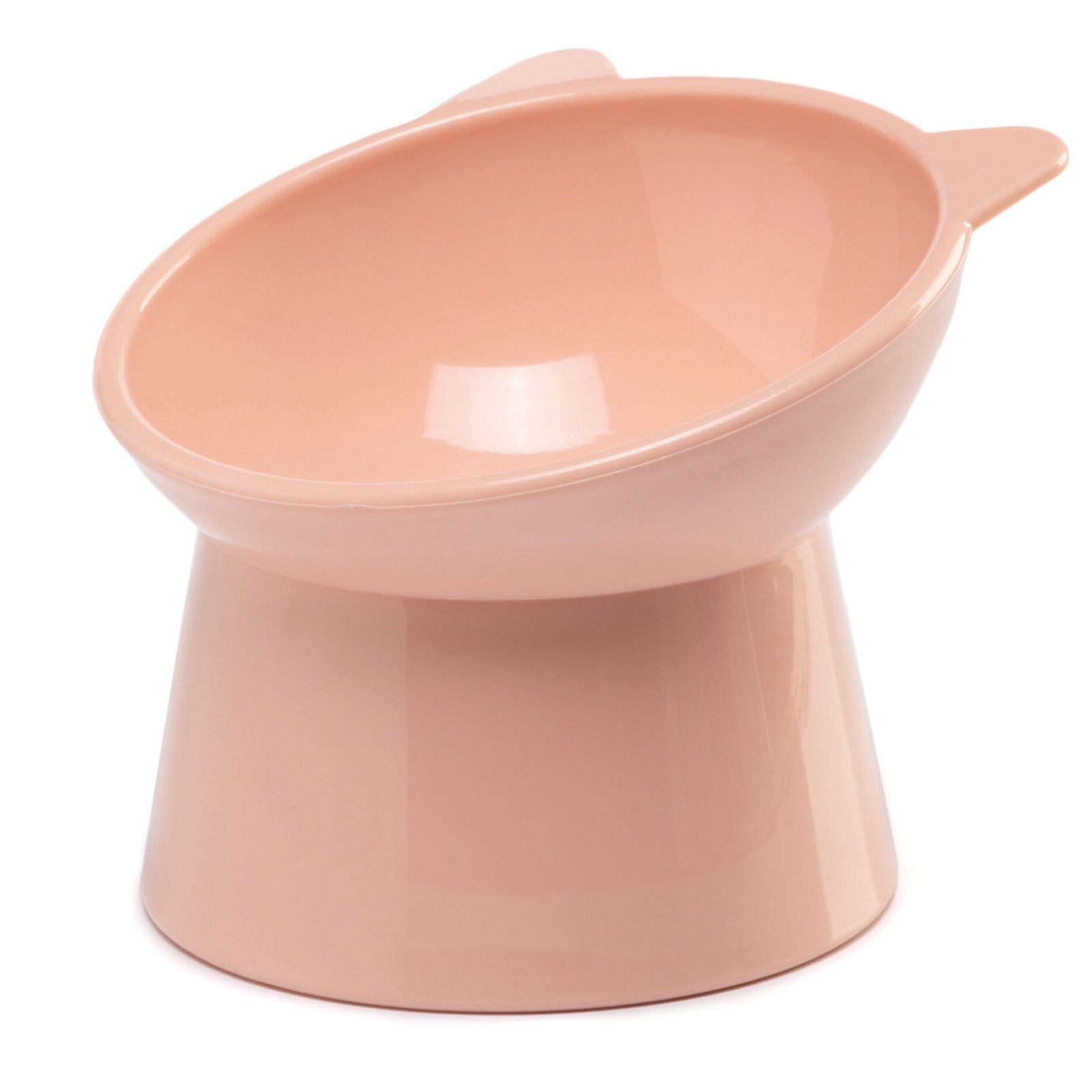 Gamelle surélevée Leopet Gris et Rose pour chat 150ml – Image 6