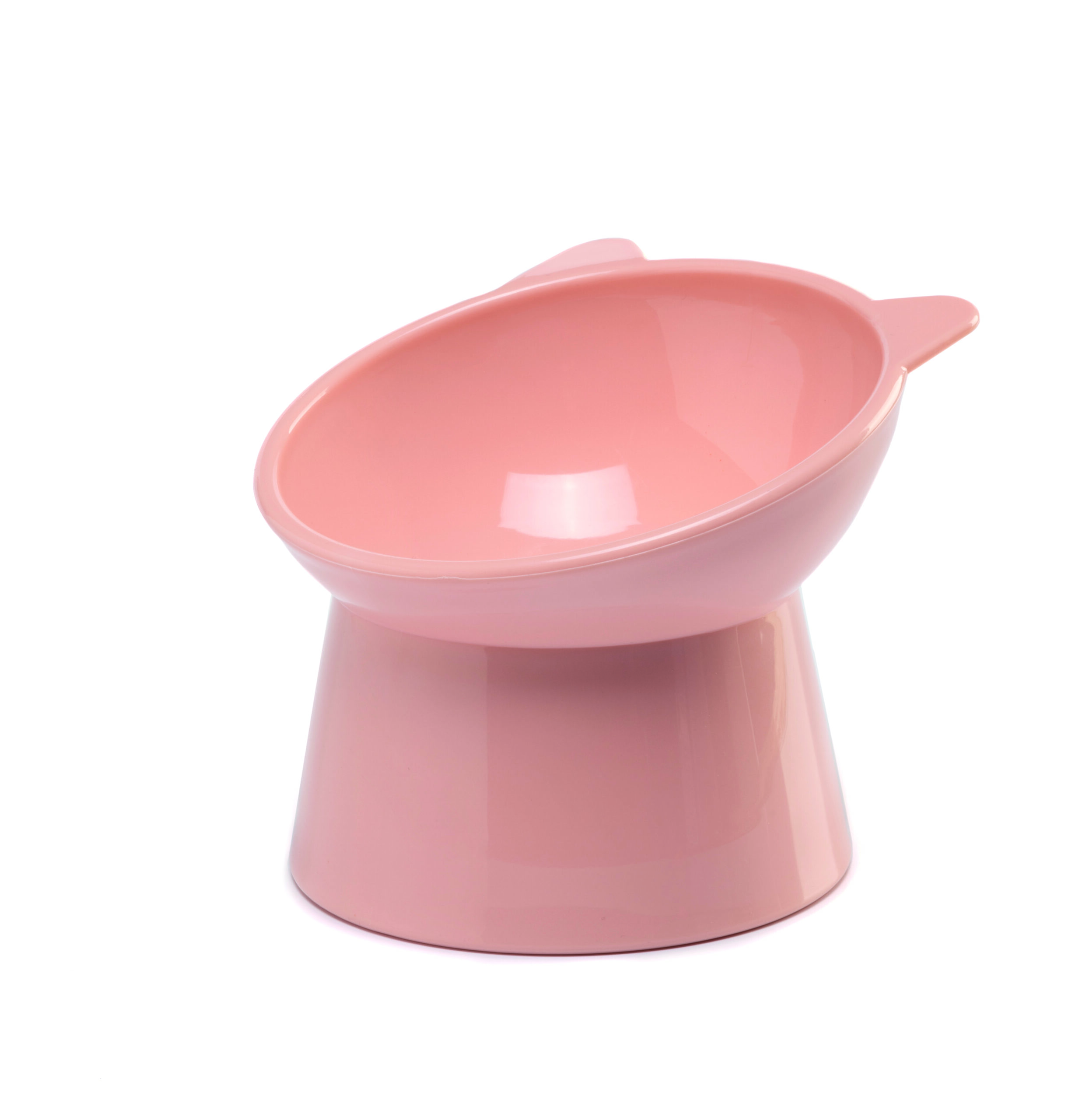 Gamelle surélevée Leopet Rose pour chat 150ml – Image 4