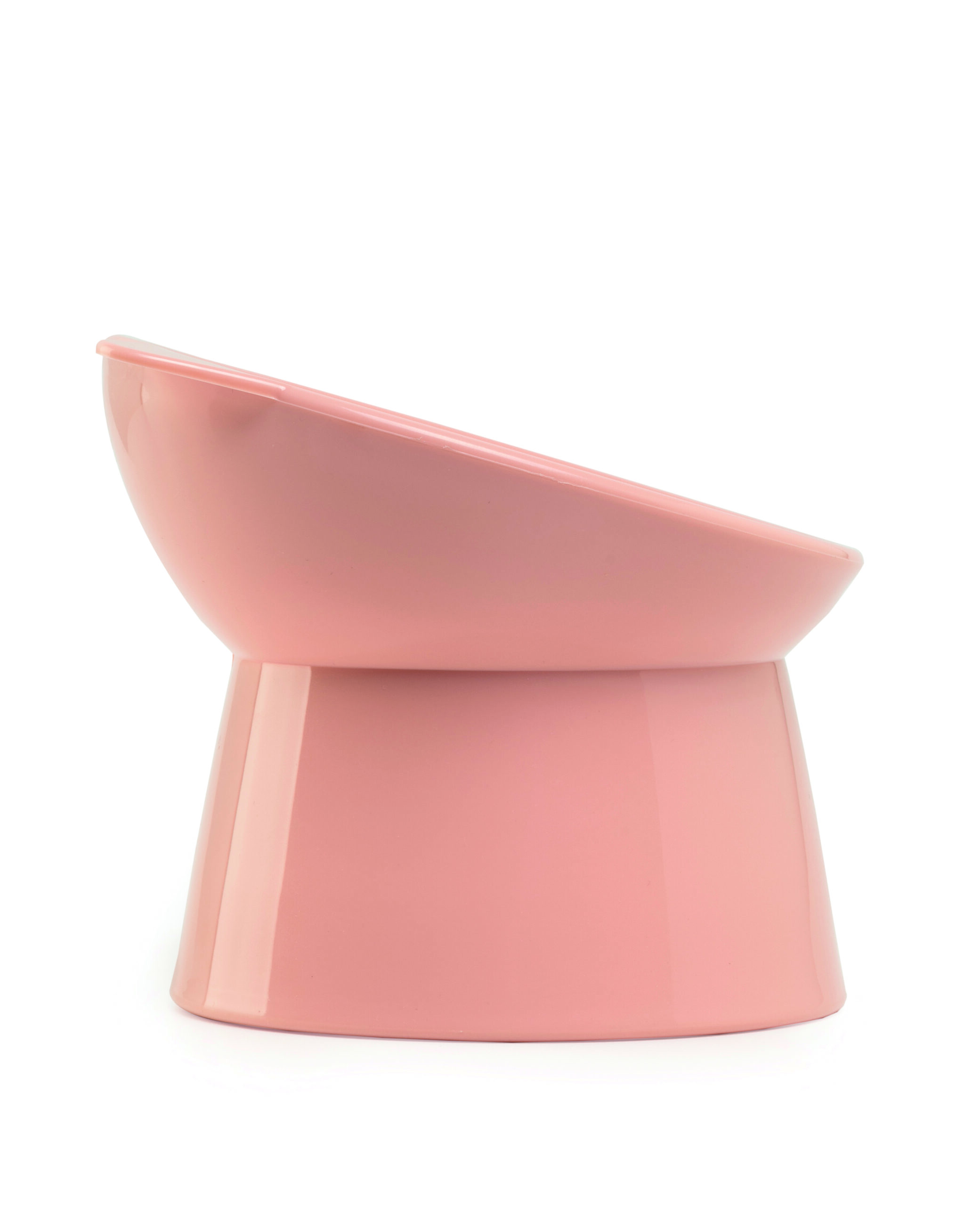 Gamelle surélevée Leopet Rose pour chat 150ml – Image 3