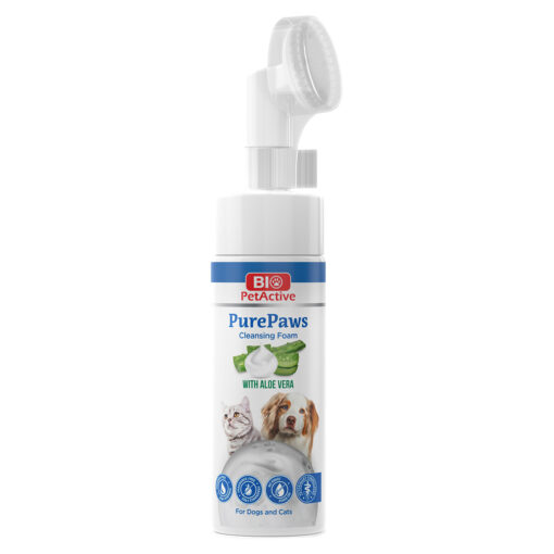 Mousse nettoyante PurePaws pour chiens et chats 150Ml