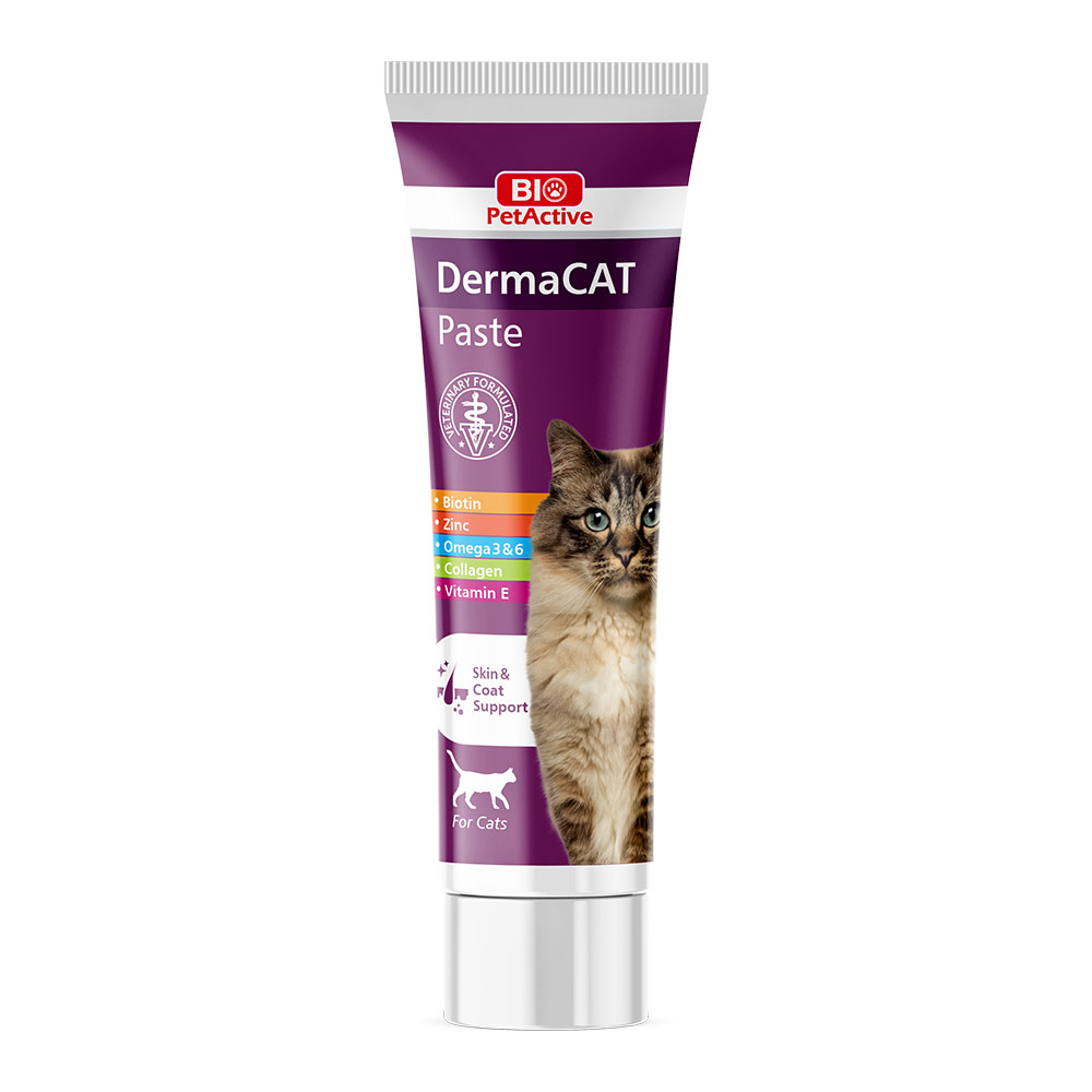 Derma Cat - Pelage brillant et sain - Bio PetActive 100ml