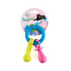 Jouet à Mordre LeoPet Tétines en Caoutchouc pour chiots 18,5 cm