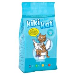 Litière agglomérante et absorbante KiKiKat Parfum Fresh Mountain 5L