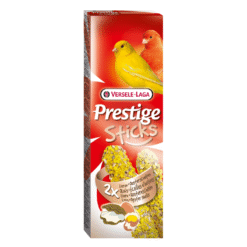 Prestige Sticks Petites Perruches avec Œufs & Ecailles d'huîtres- Versela Laga -2x30 g