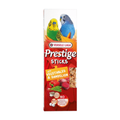Prestige Sticks Petites Perruches avec Légumes & Pissenlit - Versela Laga -2×30 g