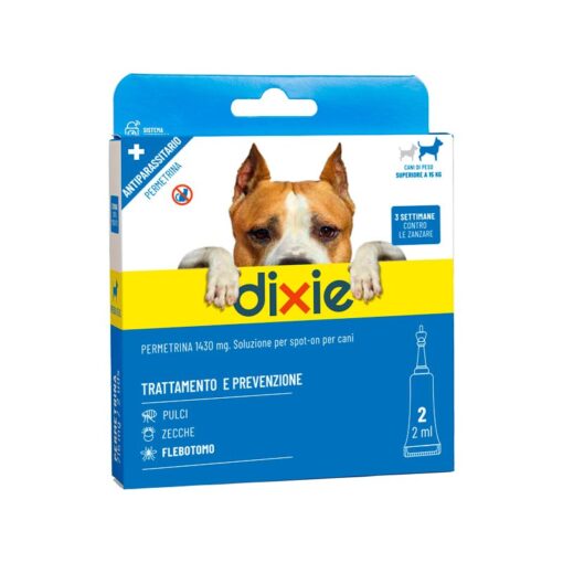 Dixie Pipette antiparasitaire 2 ml pour chien >15Kg