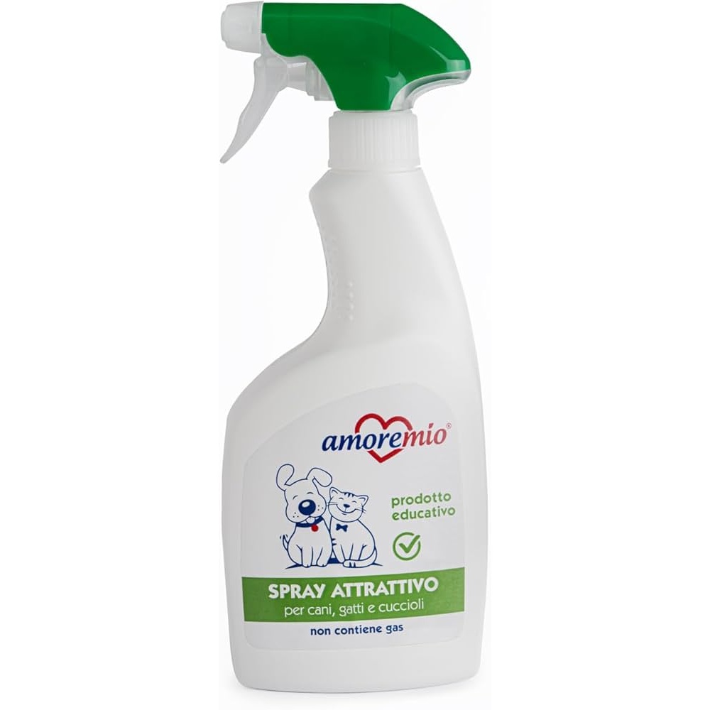 Amoremio Spray Attractif pour Chat et Chien 500ml