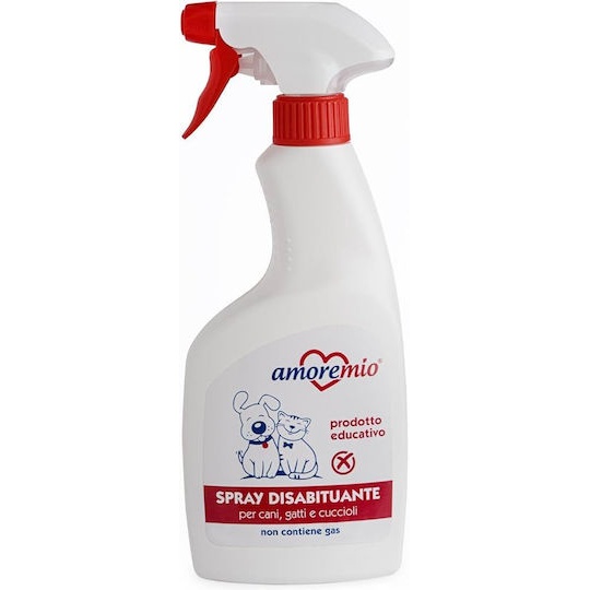Amoremio Spray Répulsif Éducateur pour Chien et Chat 500 ml