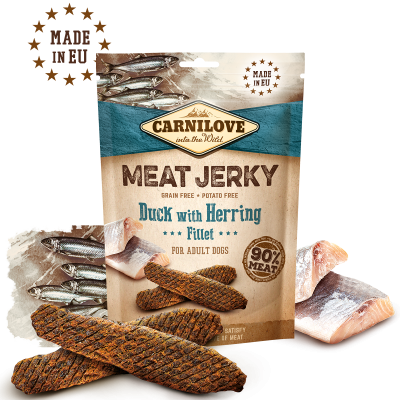 Carnilove Dog Meat Jerky Snack Duck and Herring (Canard et Hareng) 100g