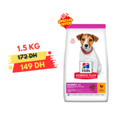 Hill’s Science Plan Aliment Pour Chiot Small Mini Au Poulet (1.5kg)Promo