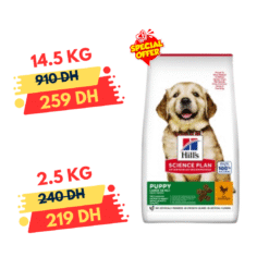 Hill’s Science Plan Aliment Sec Pour Chiot De Grande Race (2.5kg | 14.5kg) Promo
