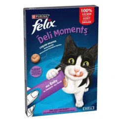 Purina Felix Deli Moments Au Canard 4x10g