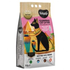 Litière agglomérante parfumée et ultra-absorbante Kitty Life (Plusieurs Parfums) 10kg | 5 Kg