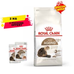 Royal Canin Chat Ageing 12+ 2Kg + 2 Pochons Gratuit