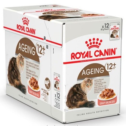 Royal Canin Pochons Ageing 12+ en sauce 12x85 G