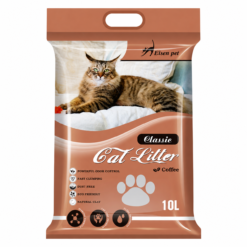 Litière parfumée agglomérant et absorbante Cat Litter 10L ( Pomme | Cafe | Baby Powder | Citron )