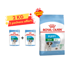 Royal Canin Mini Puppy 2 kg +2 Pochons Gratuit