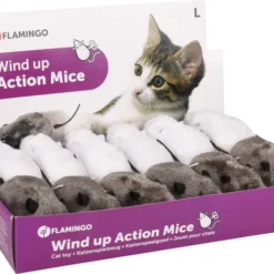 Alternative view of Jouet pour chat : Jouet Asher Souris Plusieurs Couleurs Flamingo