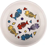 Alternative view of Gamelle Pour La Nourriture Et Eau Fisk Rond Blanc En Céramique Flamingo (325ml | 375ml)