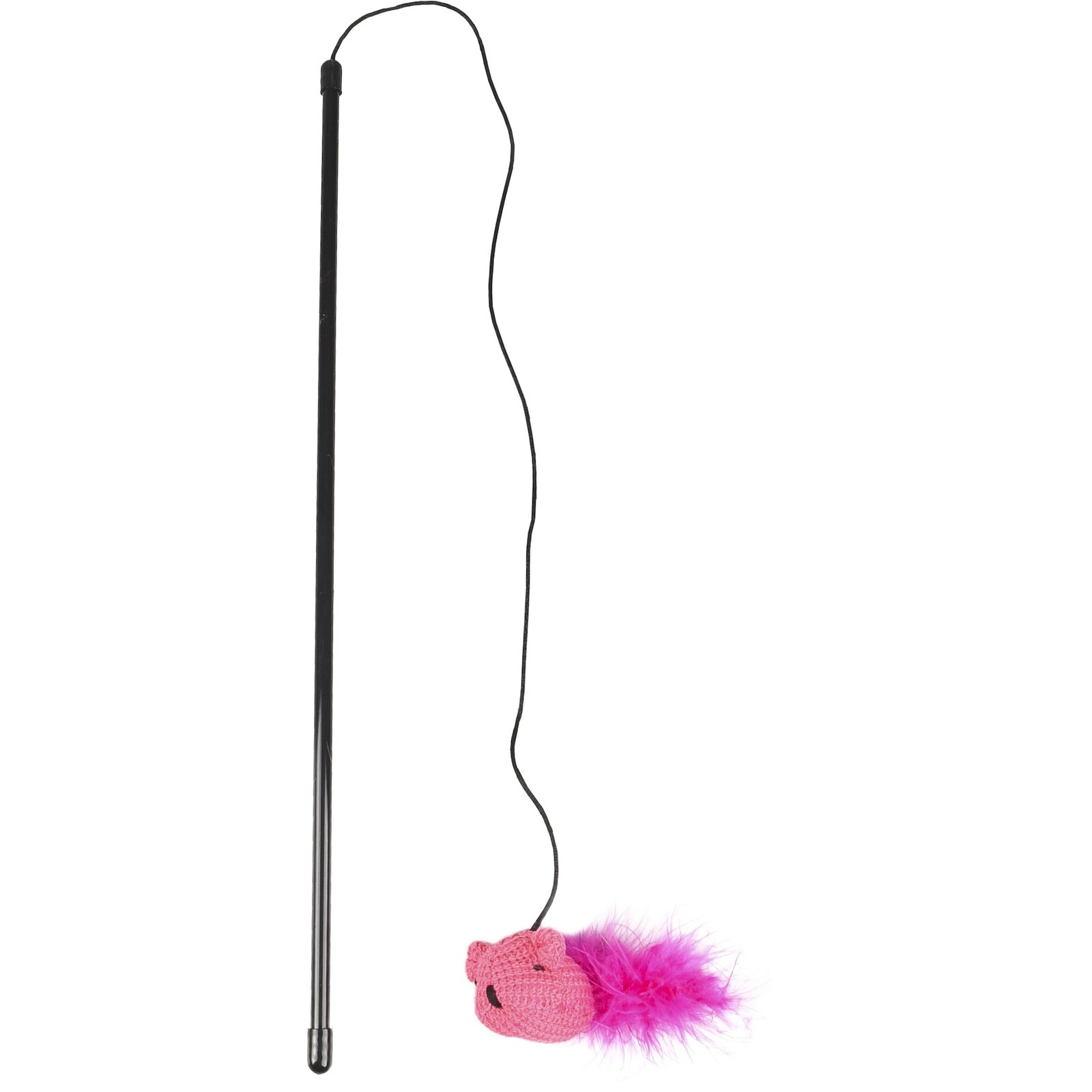 Jouet Flamingo Chat Vera Canne à pêche avec Souris (Vert | Rose) – Image 5