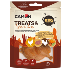 Camon BBQ Party de Poulet et de Canard Barbecue 120g